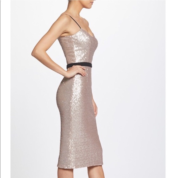 Dress The Population Emma Sweetheart Sequins Dress - Picture 2 of 12